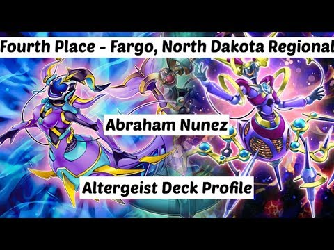 Yu-Gi-Oh! Fourth Place - Fargo, North Dakota Regional - Altergeist Deck Profile