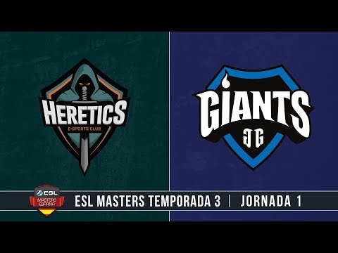 CS:GO - Team Heretics vs. Giants [Cbble] ESL Masters CS:GO T3 - Jornada #1
