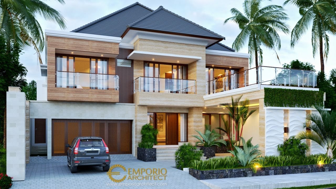 Video 3D Mr. Suhardjanto Modern House 2 Floors Design - Jawa Tengah