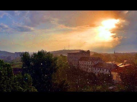 Ploaie cu soare la Oradea - fenomen spectaculos