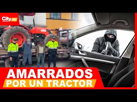 Amordazan a familia en Cucunubá para robar tractor | City Noticias Medio Día