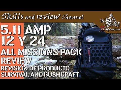 👍 5.11 AMP (All Missions Pack) 12 y 24 🔎 REVISIÓN DE PRODUCTO - Review