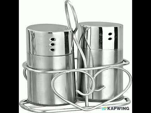 Stainless Steel Salt And Pepper Shakers