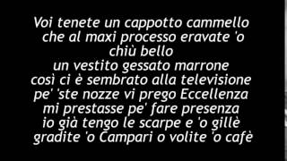 Fabrizio De andrè - Don Raffaè. con testo