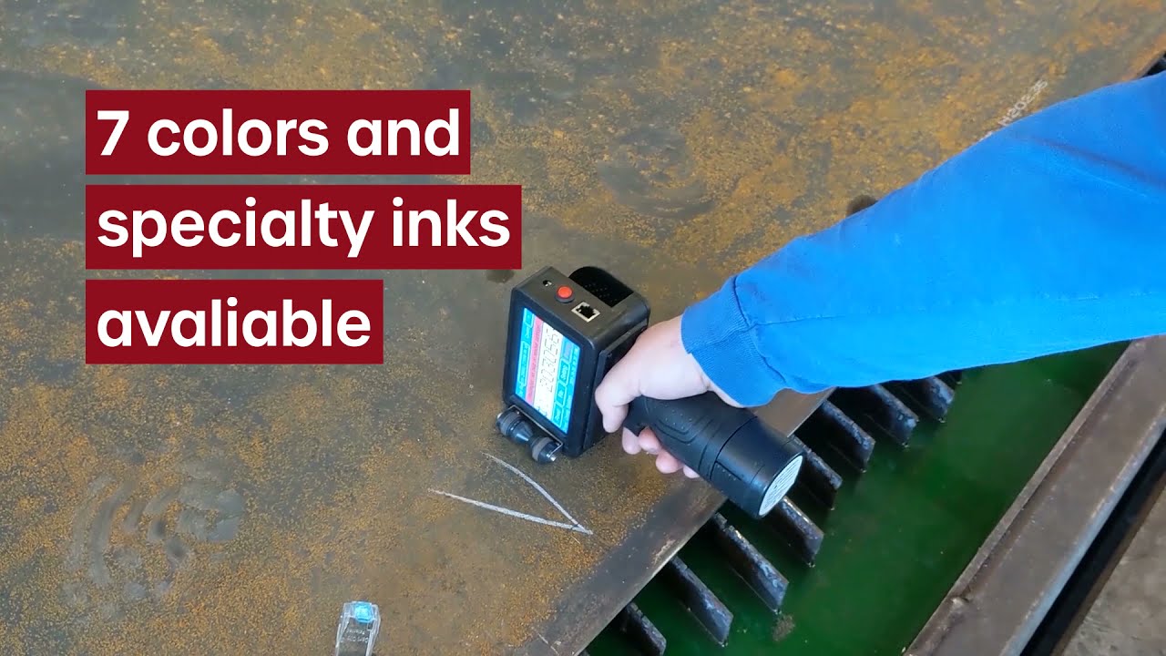 Meenjet M6 Handheld Inkjet Printer - Application Videos