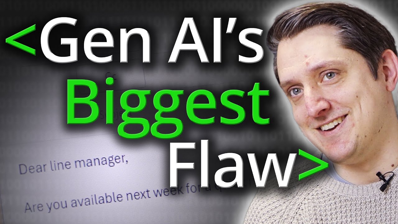 Generative AI's Greatest Flaw - Computerphile