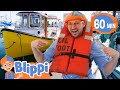 Blippi Explores A Water Taxi Boat Learn Boats For Kids Educational Videos For Kids
