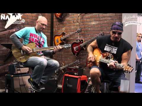 NAMM 2016 - Framus Jam - Henning Pauly and Mike Gallaher