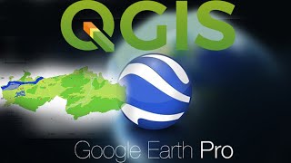 Making GIS Map using Google Earth Pro and QGIS