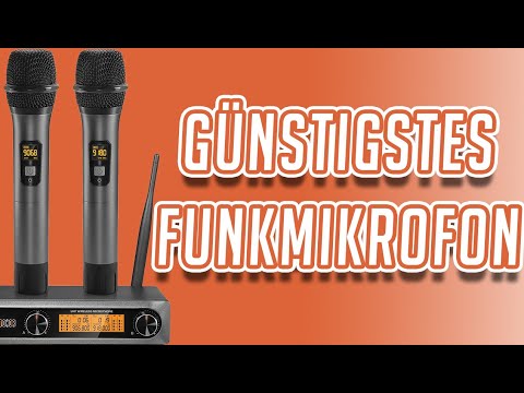 Günstigstes Funkmikrofon für mobile DJs