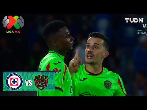Brawl between BRAVOS players! - Cruz Azul 3-2 Juárez | Liga MX - Matchday 9 Apertura 2025 | TUDN