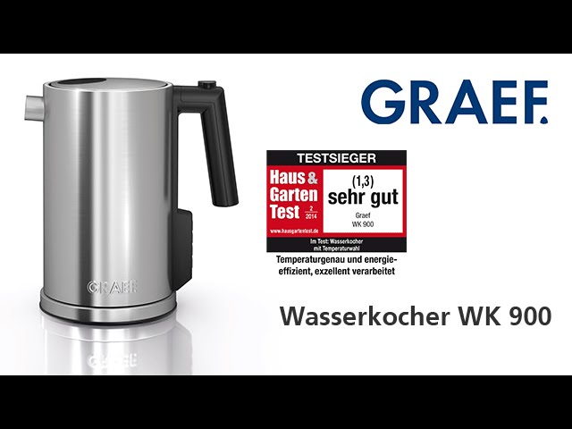 Video Teaser für Graef Wasserkocher WK 900 Produktvideo