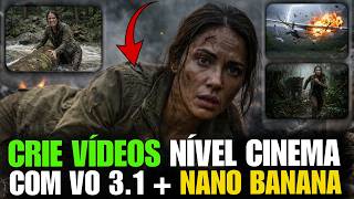 Como Criar seu Primeiro VÍDEO CINEMATOGRÁFICO com IA e Personagens Consistentes - PASSO A PASSO