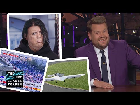 "百萬 "MAGA大遊行，奧巴馬的播放列表--科登趕集。 ("Million" MAGA March, Obama's Playlist - Corden Catch-Up)