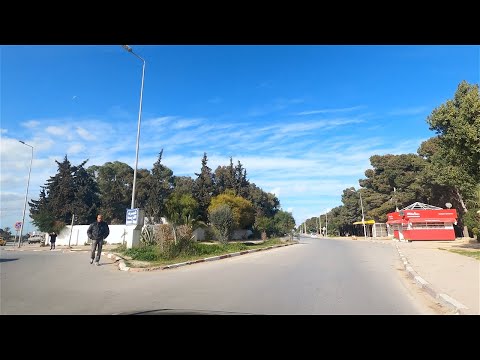Gammarth Village To La Marsa, Tunisia 🇹🇳 4k , قمرت ألقرية, المرسى
