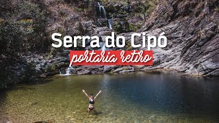 As cachoeiras MAIS BONITAS do Parque Nacional da Serra do Cipó | Tombador, Gavião e Andorinhas
