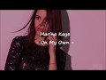 Marina Kaye - On my own - Lyrics et Traduction