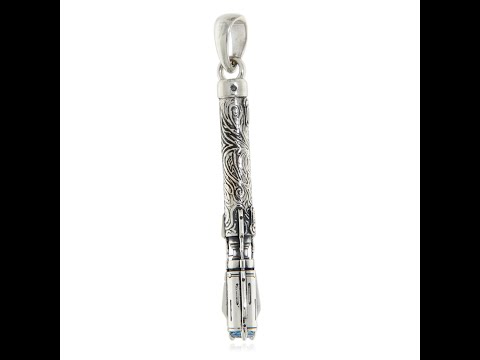 Pandantiv Argint 925 Sabie Lightsaber Star Wars - Energie si Stil Galactic