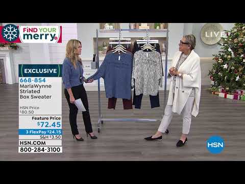 HSN | MarlaWynne Fashions 10.16.2019 - 10 AM