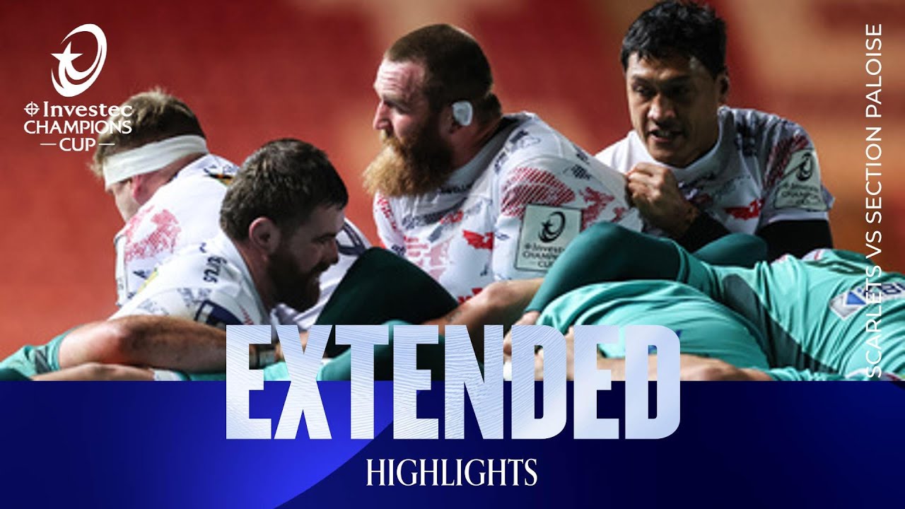 Extended Highlights - Scarlets v Section Paloise  | Investec Champions Cup 2025/26