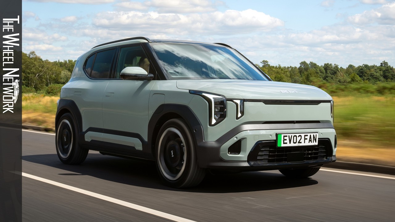 2027 Kia EV2 'GT-Line S' 61.0 kWh | Moonlight Mint | Driving, Interior, Exterior (UK Spec)