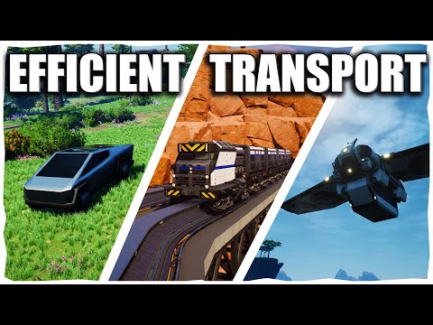 Transport Resources Efficiently | Satisfactory Guide