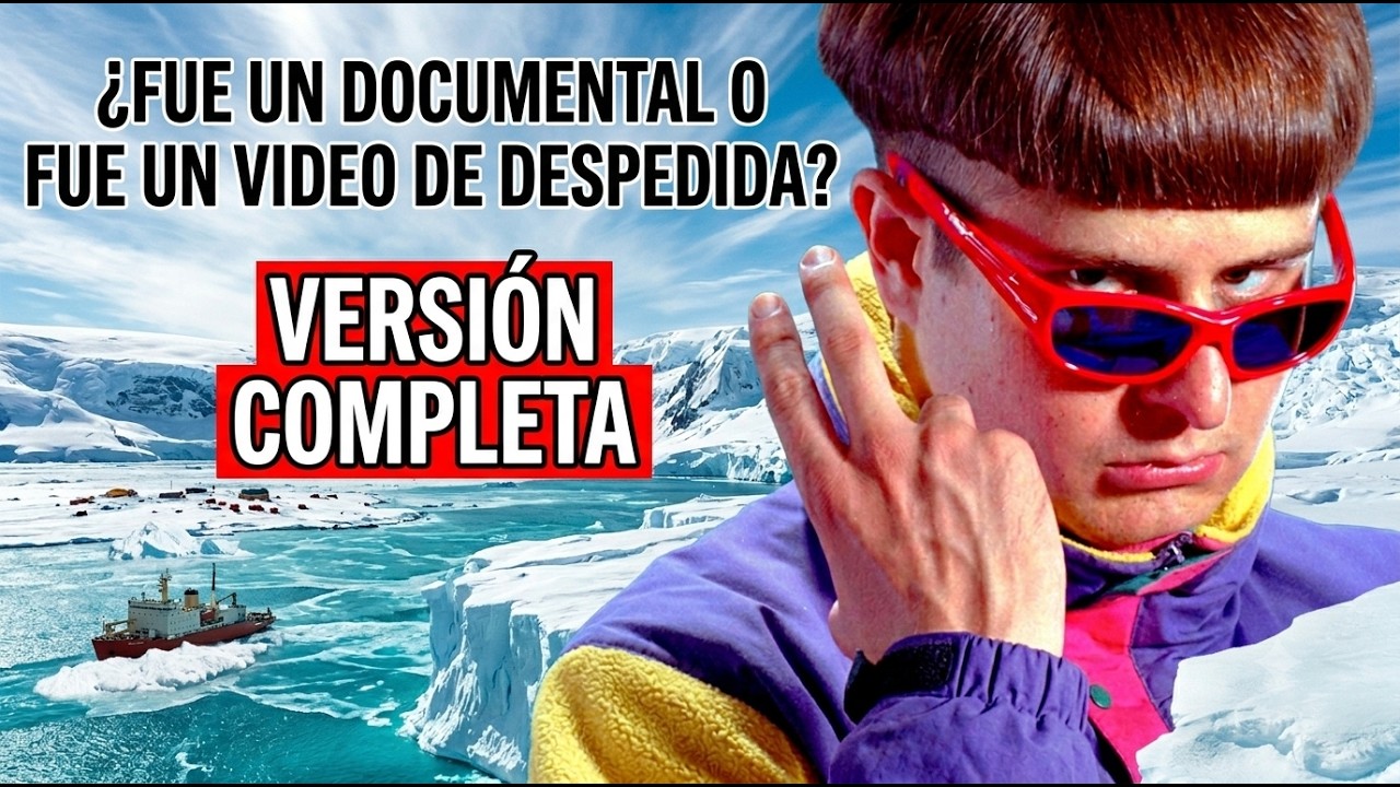 El perturbador "documental" de Oliver Tree en la Antártida: ¿Su adiós definitivo?