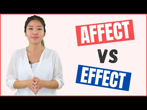 AFFECT VS EFFECT Meaning, Pronunciation, and Difference | Learn with Example English Sentences