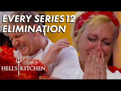 Every Series 12 Elimination On Hell's Kitchen