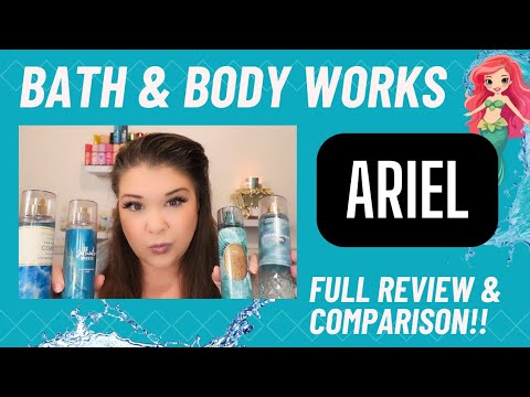Bath & Body Works Ariel Review & Comparison | Disney Princess Collection 🌊✨