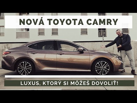 Nová Toyota Camry - Luxus, ktorý si môžeš dovoliť!