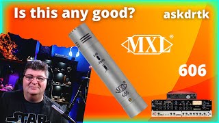 Video thumbnail for MXL 606 Small Diaphragm Condenser Mic - Detailed Review and Unboxing by askdrtk