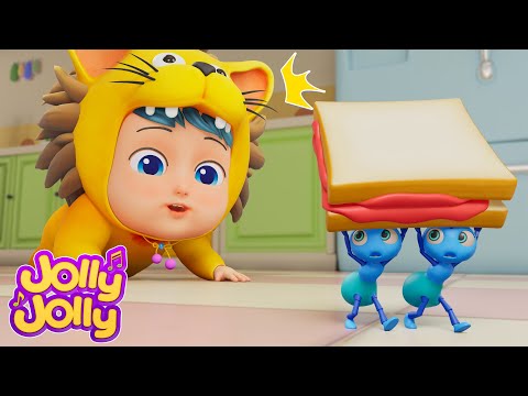 Ants Go Marching One By One | Ants Song + More | Jolly Jolly - Kids Songs