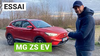 Essai MG ZS EV 2022 : le SUV à prix canon prend du galon !