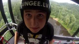 bungee jumping in Latvia, Sigulda