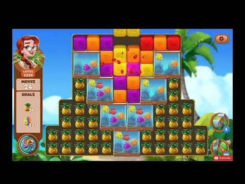 Lost Island Blast Adventure Level 1338 NO BOOSTERS - A S GAMING ✔