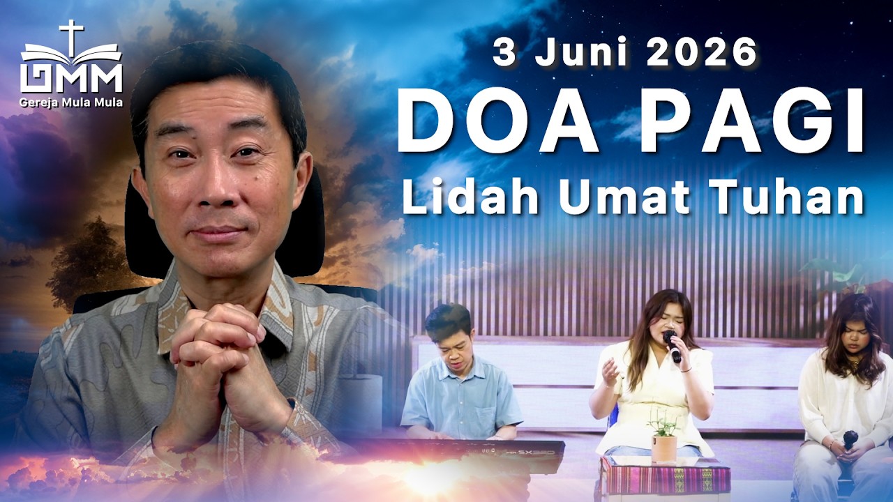 DOA PAGI | Lidah Umat Tuhan – 3 Juni 2026 | Ps. Dr. Wignyo Tanto