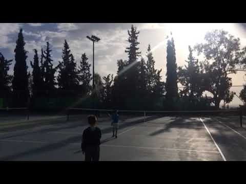 Rafael Pagonis 1st place Tennis tournament