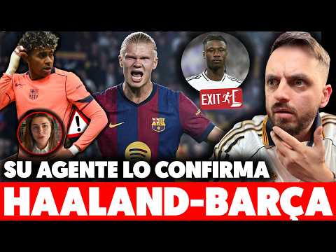 💥¡BOMBAZO con HAALAND y el BARÇA! · ASEGURAN VENTA IMPORTANTE del MADRID · LAMINE TOCADO ⚠️