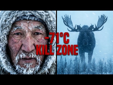 Deadly Hunt! Stalking a 700kg Monster Moose in the -71°C Siberian Taiga