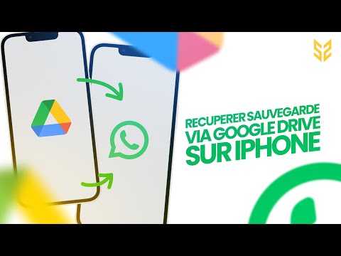 Comment récupérer une sauvegarde WhatsApp de Google Drive sur iPhone