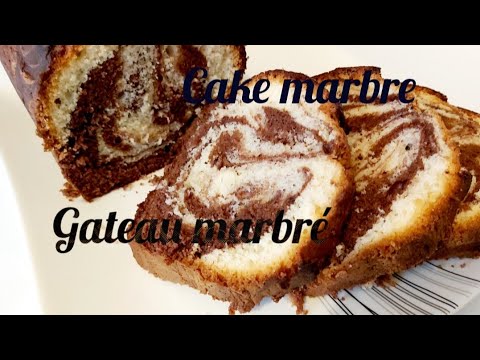 How to make marbre cake(gateau marbré)