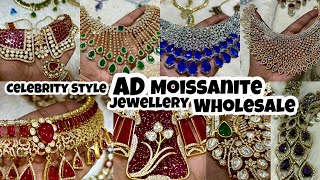 AD Jewellery From SadarBazar Hidden Wholesale Hub| CZ Quality Trendy Bridal American Diamond Jewelry