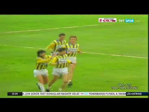 NOSTALJİ | 1988-89 Fenerbahçe - Trabzonspor: 5-1 (ÖZET)