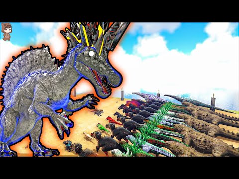 Supreme Spino VS Mod Dinosaurs | ARK Mod Battle Ep.344