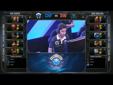 DW vs CHF Game 2 Highlights (OPL Split 1 Grand Final 2015)