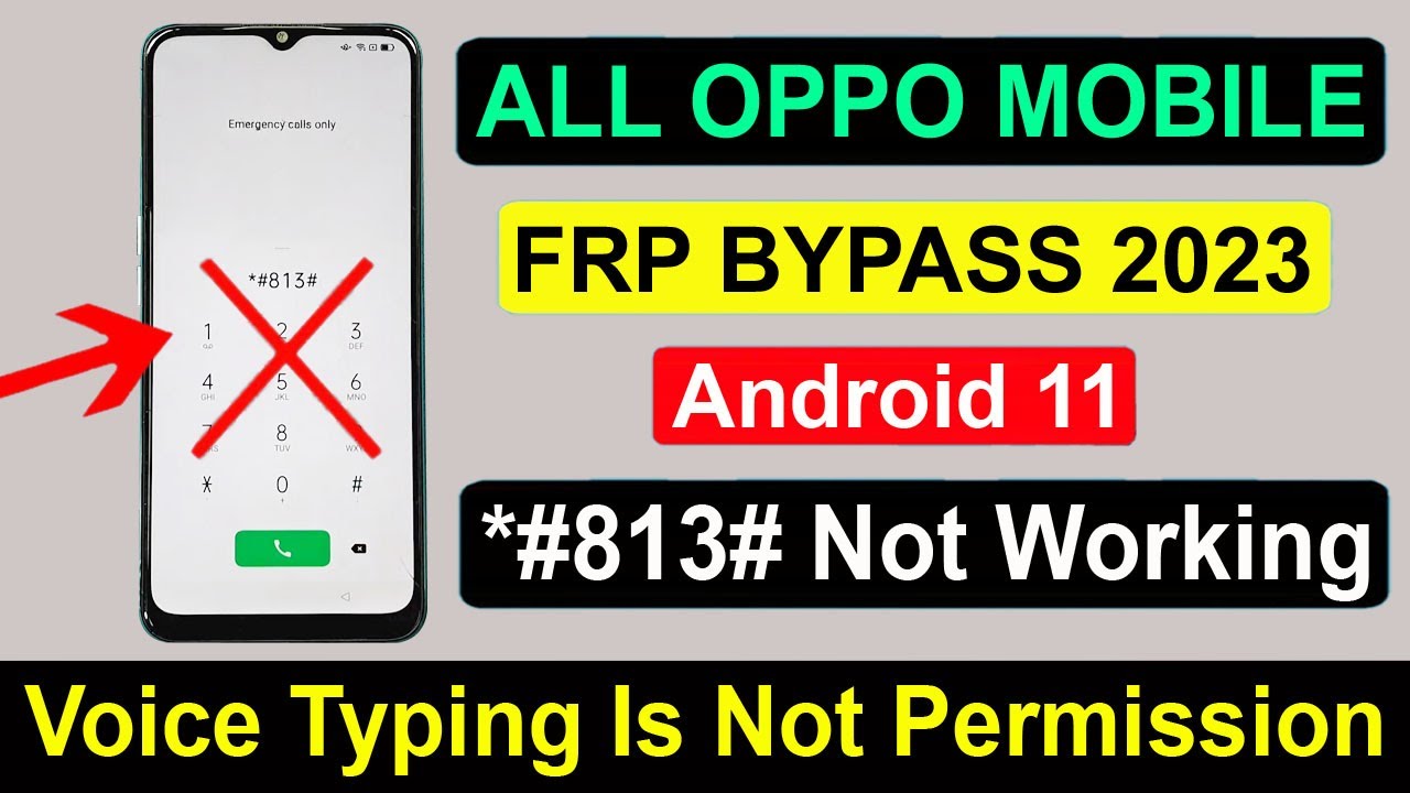 ALL OPPO MOBILE ANDROID 11 FRP BYPASS WITHOUT PC | OPPO MOBILE BYPASS GOOGLE ACCOUNT 100% WORKING