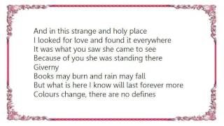 Chris Rea - Giverny Lyrics