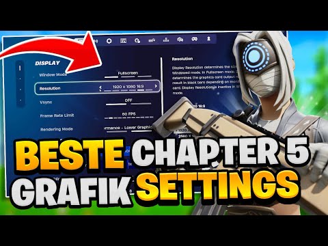 ✅Die *BESTEN* GRAFIK EINSTELLUNGEN 🏆- Mehr FPS, Kein Input Delay! (Fortnite Chapter 5)