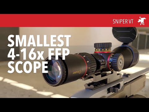 Sniper VT4-16x44 First Focal Plane (FFP) Compact Riflescope 30mm